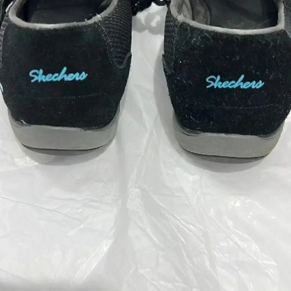 Skechers suede walkers size 8 1/2 Mary Jane - Picture 3 of 6
